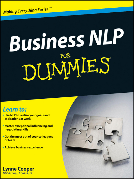 Title details for Business NLP For Dummies by Lynne Cooper - Available